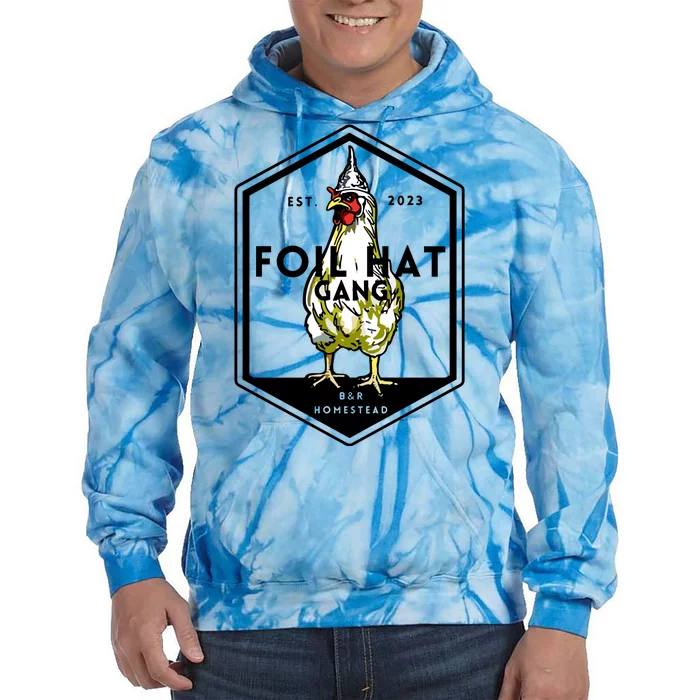 Jessica Rojas Foil Hat Gang Tie Dye Hoodie