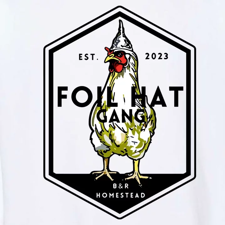 Jessica Rojas Foil Hat Gang Garment-Dyed Sweatshirt