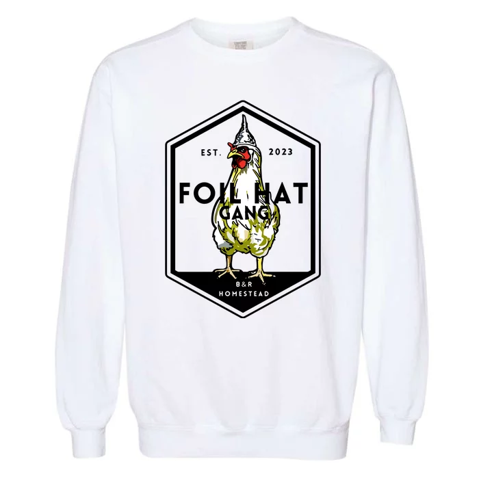 Jessica Rojas Foil Hat Gang Garment-Dyed Sweatshirt