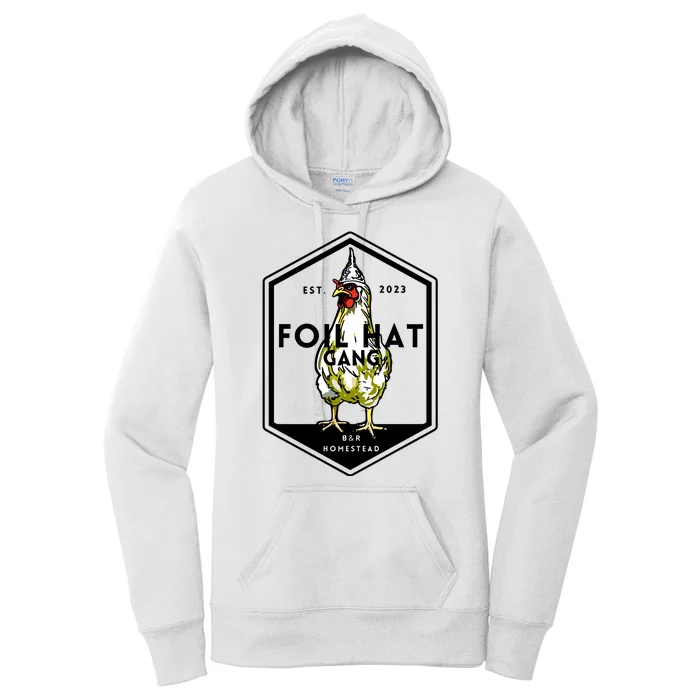 Jessica Rojas Foil Hat Gang Women's Pullover Hoodie