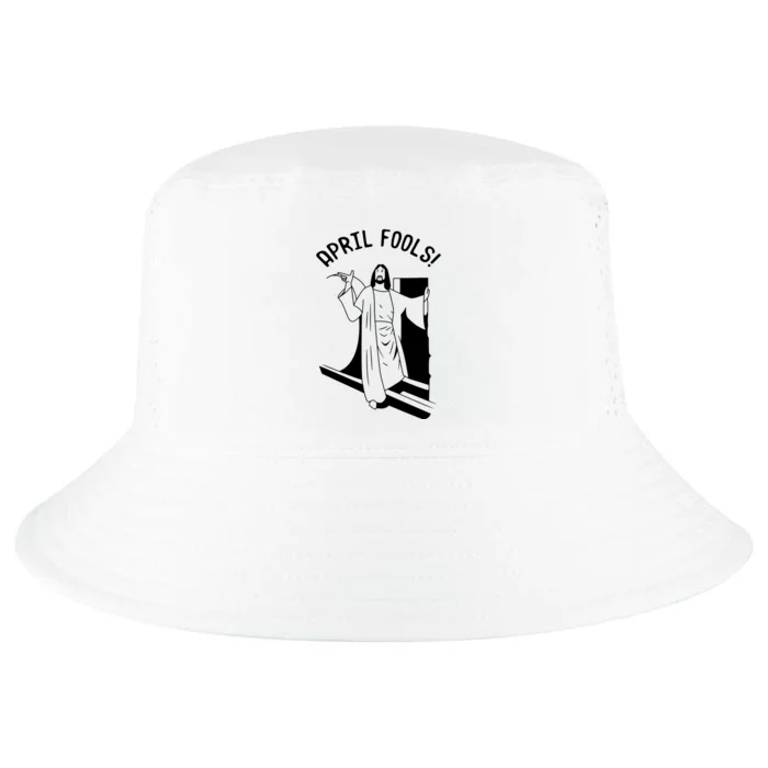 Jesus Rising From Tomb Funny Cool Comfort Performance Bucket Hat