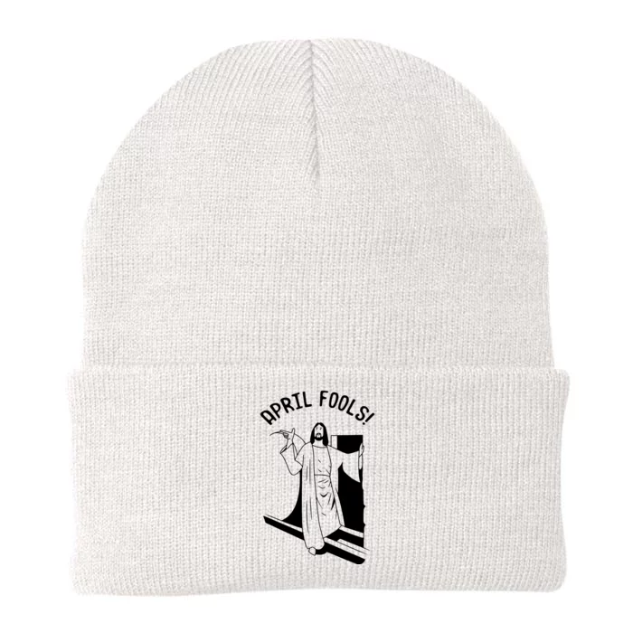 Jesus Rising From Tomb Funny Knit Cap Winter Beanie