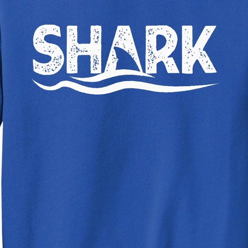 Jaw Ready For This Shark Fin Lovers Ocean Tall Sweatshirt