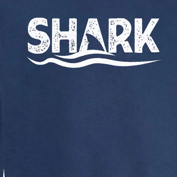 Jaw Ready For This Shark Fin Lovers Ocean Garment-Dyed Sweatshirt