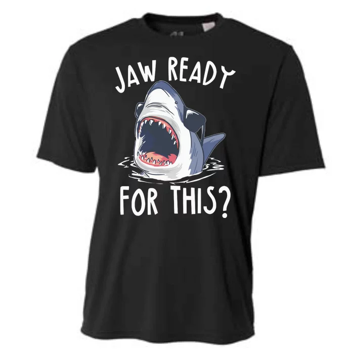 Jaw Ready For This Shark Week Cooling Performance Crew T-Shirt