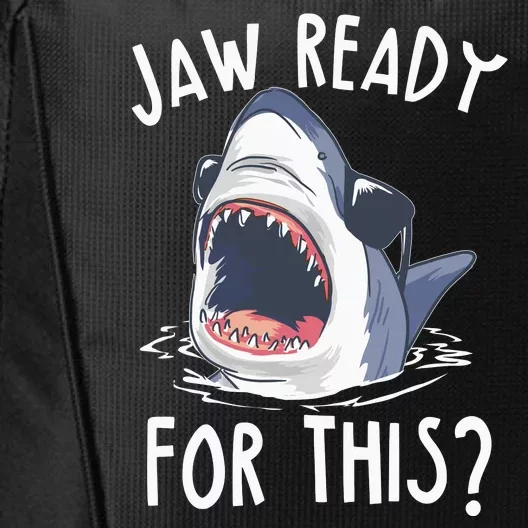 Jaw Ready For This Shark Week City Backpack