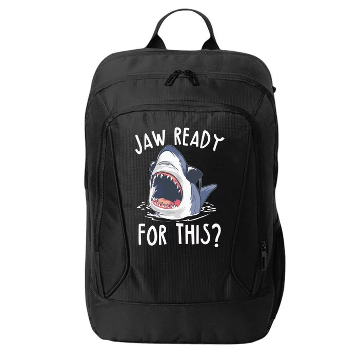 Jaw Ready For This Shark Week City Backpack