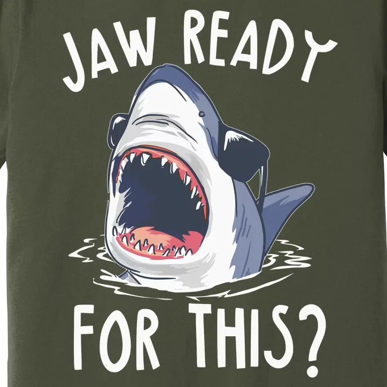 Jaw Ready For This Shark Week Premium T-Shirt