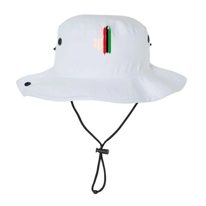 Juneteenth Red Green Black History American African Flag Legacy Cool Fit Booney Bucket Hat