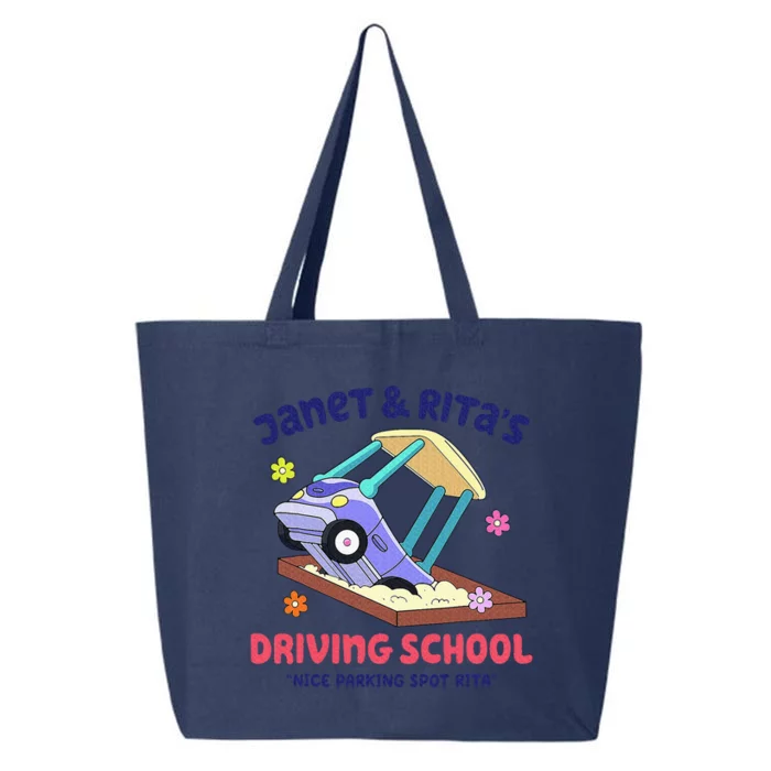 Janet & Rita's Humorous Driving School 25L Jumbo Tote