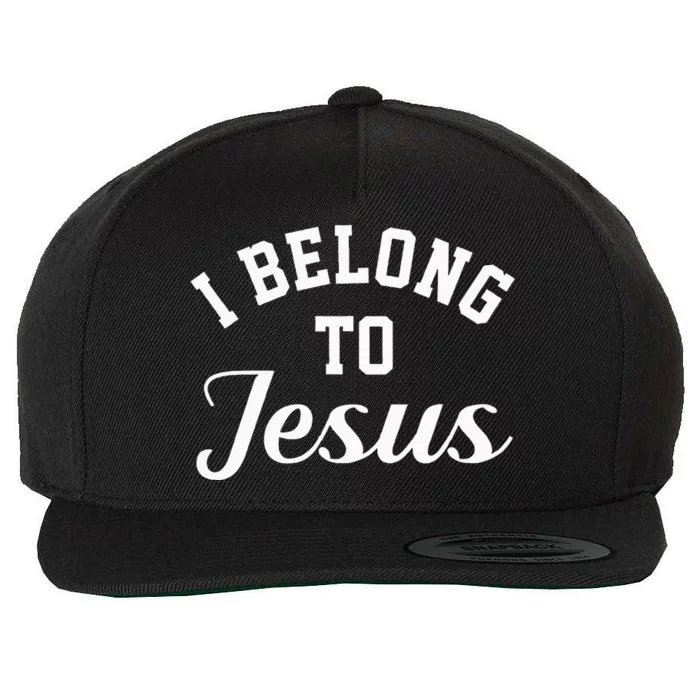 Jesus Religion I Belong To Jesus Wool Snapback Cap