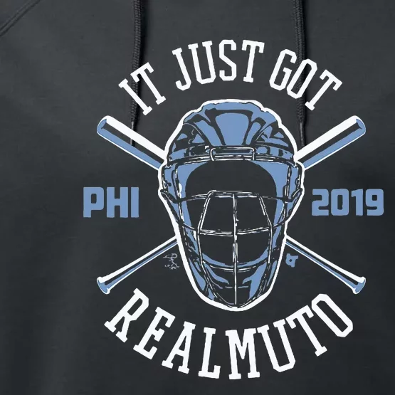 Jt Realmuto It Just Got Realmuto Performance Fleece Hoodie