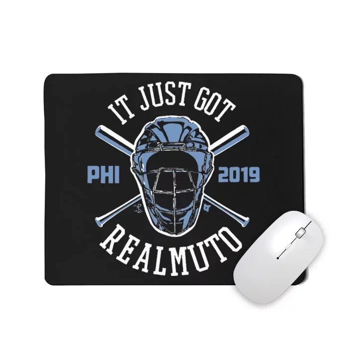 Jt Realmuto It Just Got Realmuto Mousepad