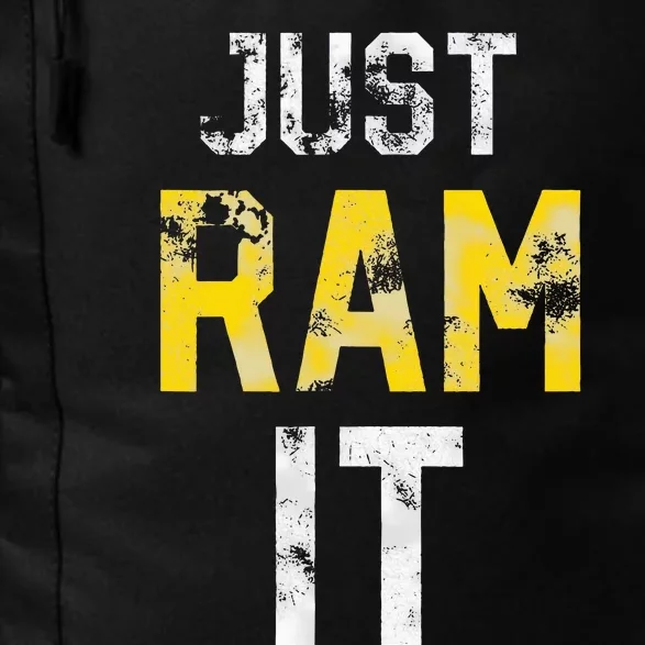 Just Ram It Funny Rams Daily Commute Backpack