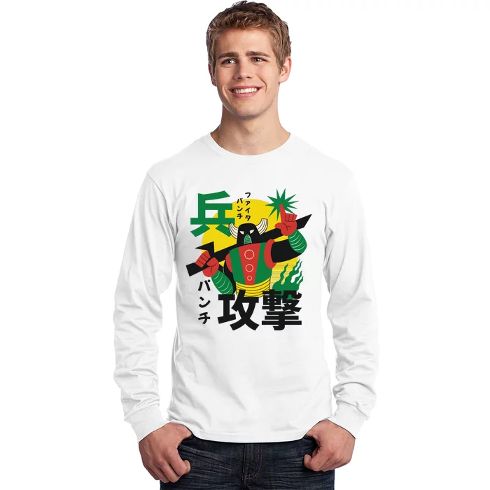 Japanese Robot Long Sleeve Shirt