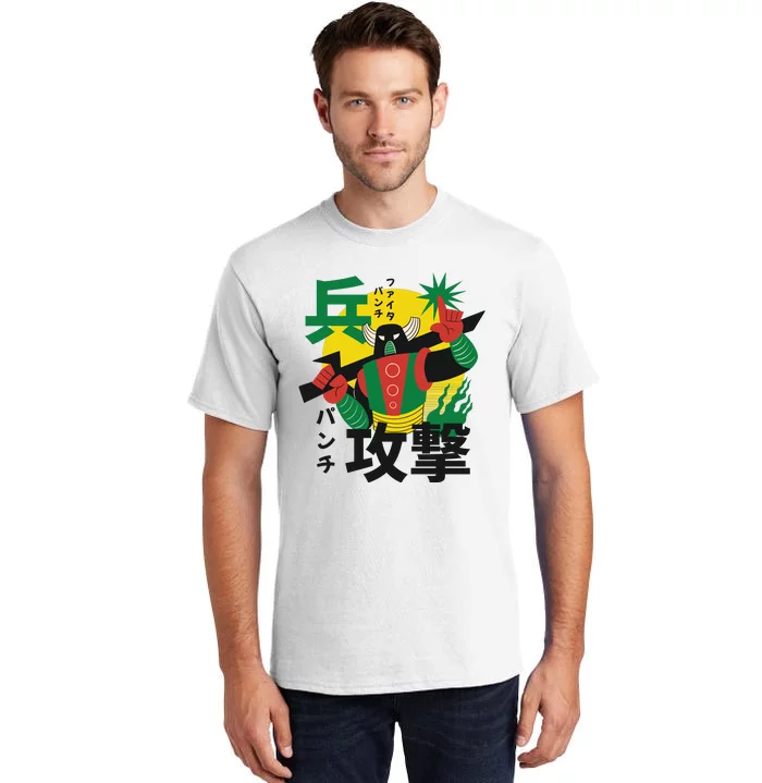 Japanese Robot Tall T-Shirt