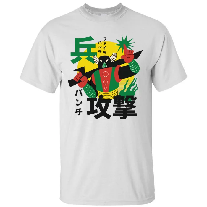 Japanese Robot Tall T-Shirt