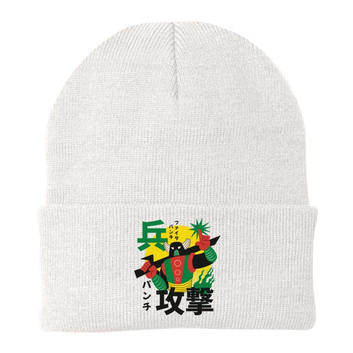 Japanese Robot Knit Cap Winter Beanie