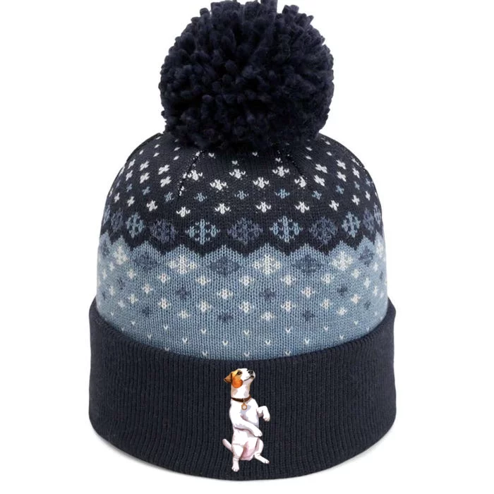 Jack Russell The Baniff Cuffed Pom Beanie