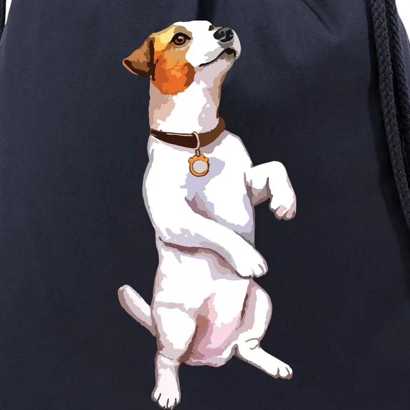 Jack Russell Drawstring Bag