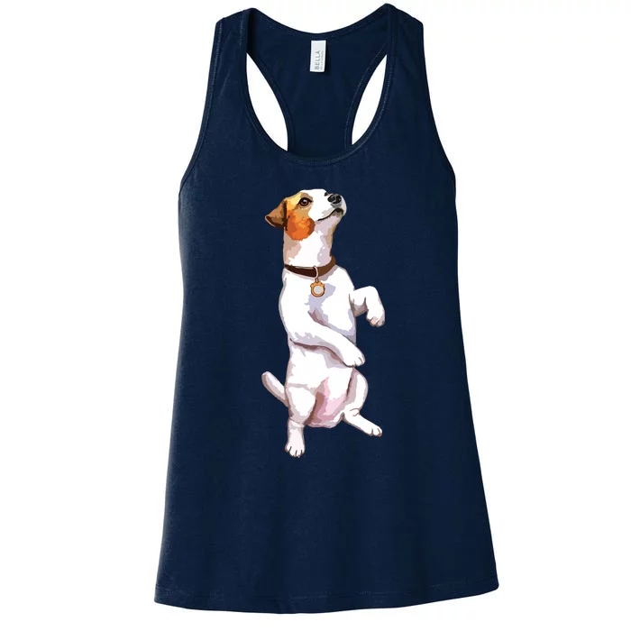 Jack Russell Women's Racerback Tank