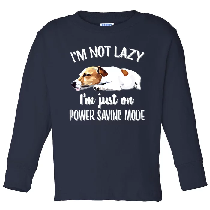 Jack Russell Toddler Long Sleeve Shirt