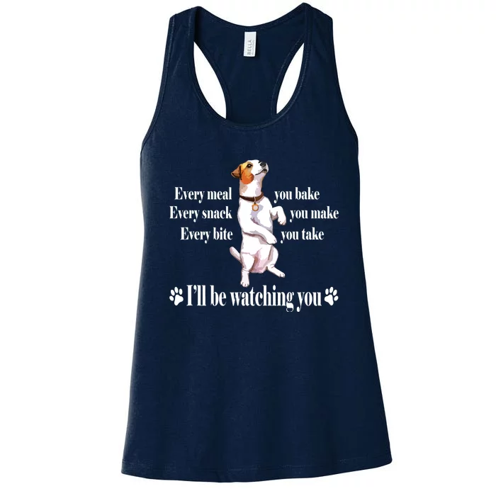 Jack Russell Women's Racerback Tank