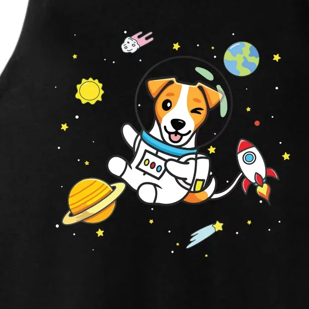 Jack Russell Ladies Tri-Blend Wicking Tank