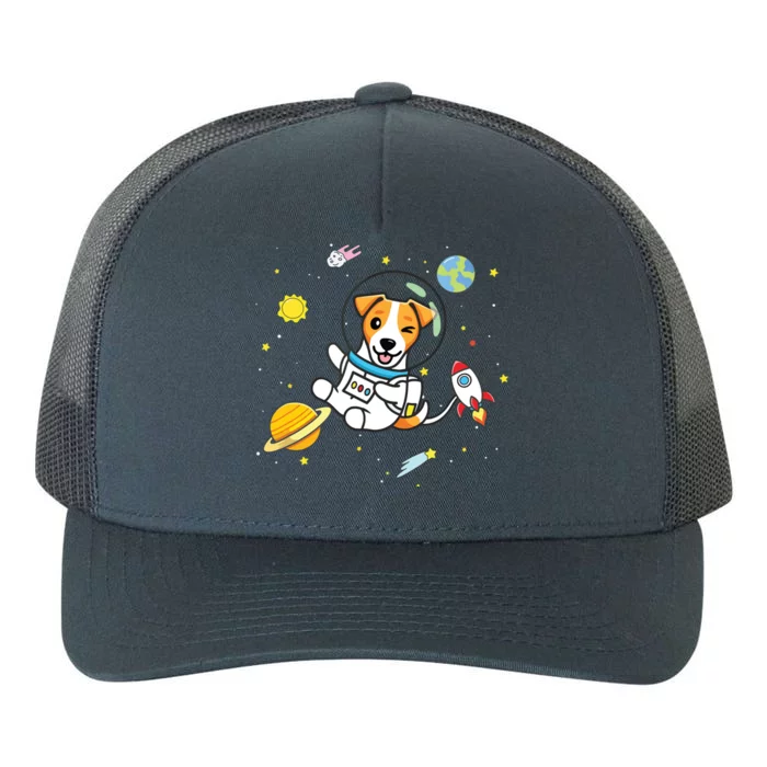 Jack Russell Yupoong Adult 5-Panel Trucker Hat