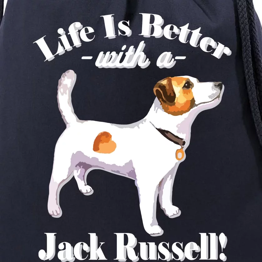 Jack Russell Drawstring Bag