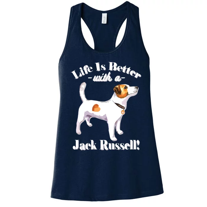 Jack Russell Women's Racerback Tank