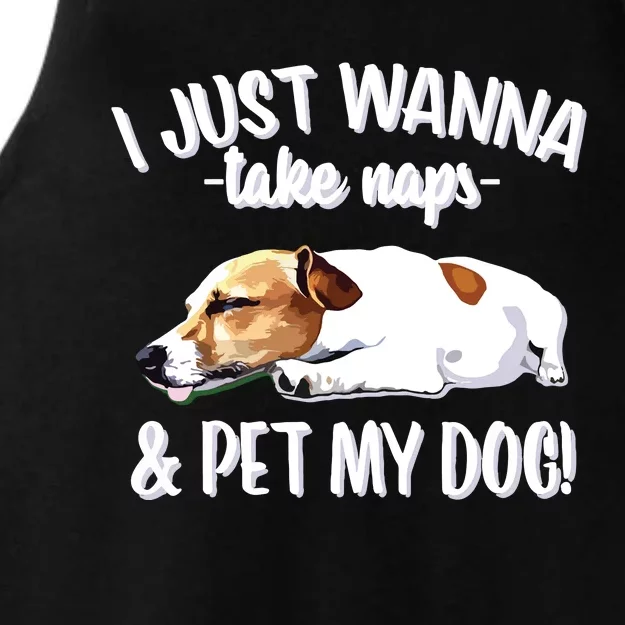 Jack Russell Ladies Tri-Blend Wicking Tank