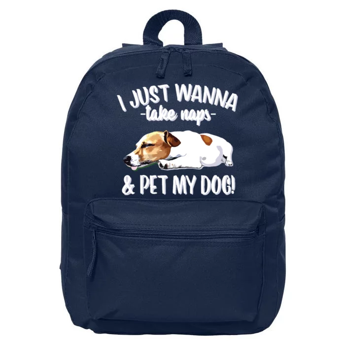 Jack Russell 16 in Basic Backpack