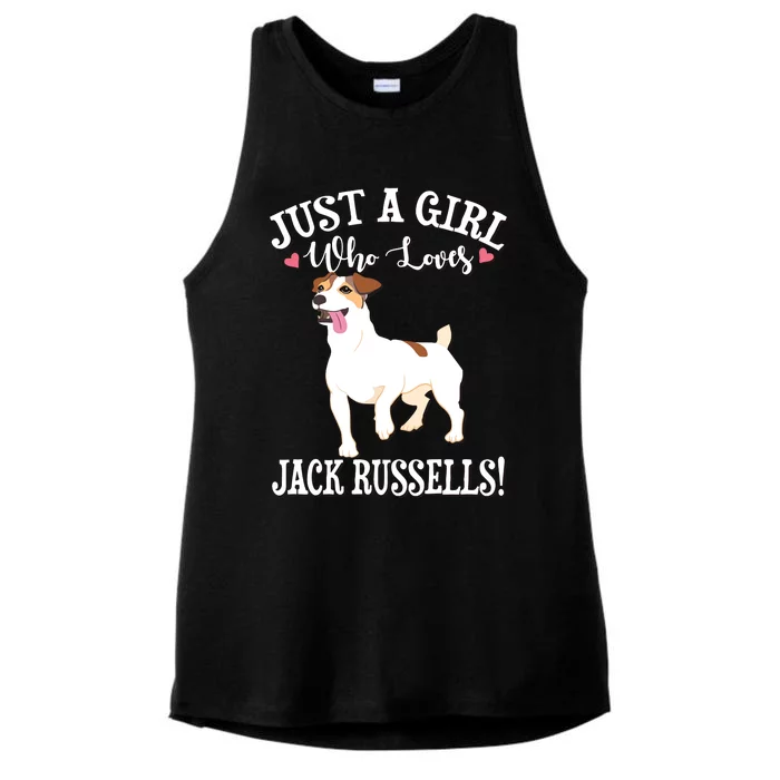 Jack Russell Ladies Tri-Blend Wicking Tank