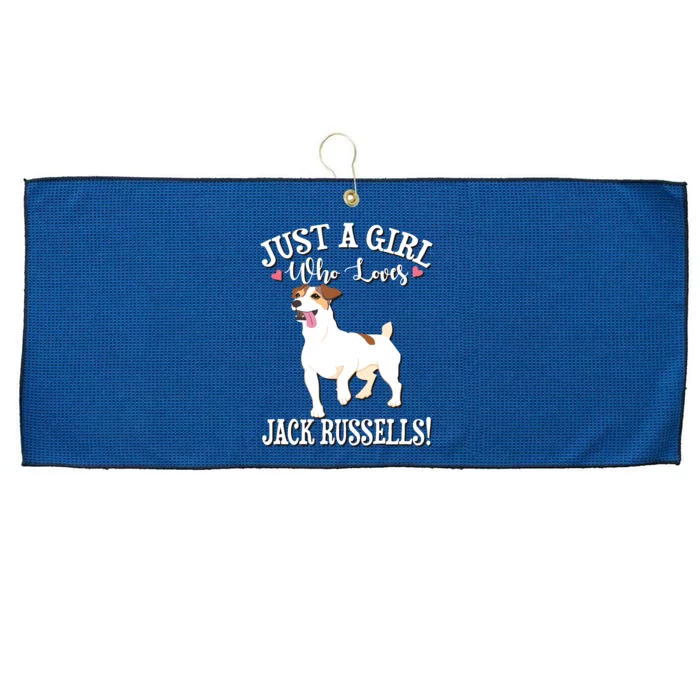 Jack Russell Large Microfiber Waffle Golf Towel