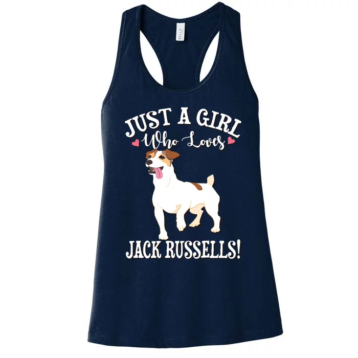 Jack Russell Women's Racerback Tank