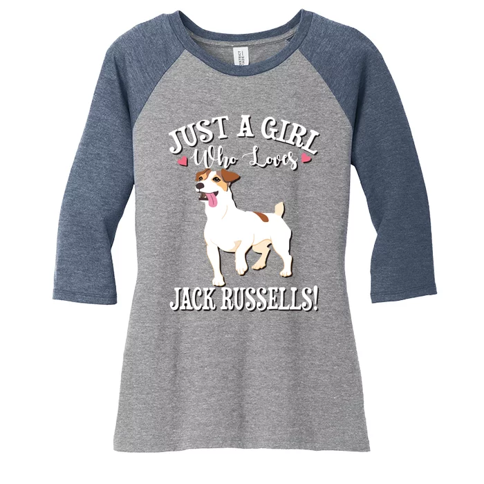 Jack Russell Women's Tri-Blend 3/4-Sleeve Raglan Shirt