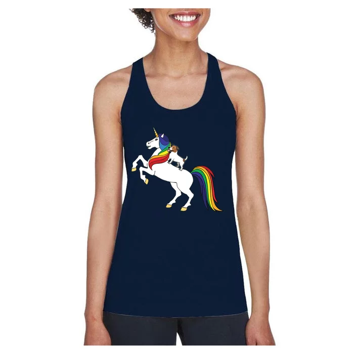 Jack Russell Women's Racerback Tank