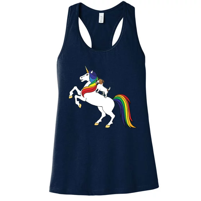 Jack Russell Women's Racerback Tank