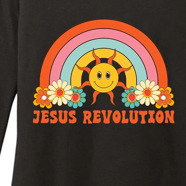 Jesus Revolution Womens CVC Long Sleeve Shirt