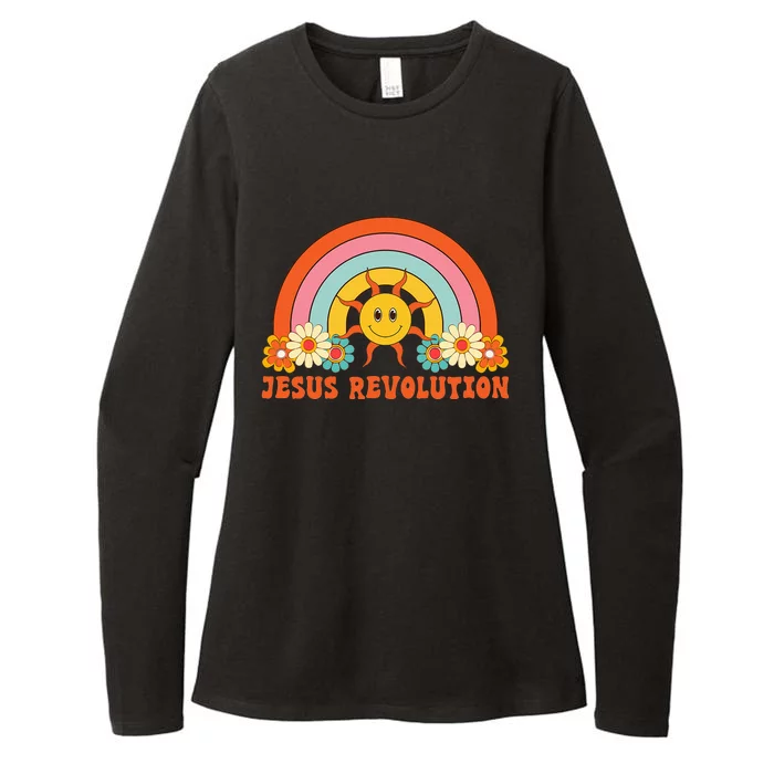 Jesus Revolution Womens CVC Long Sleeve Shirt