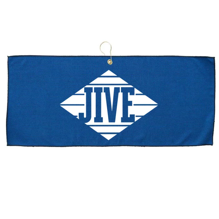 Jive Records Large Microfiber Waffle Golf Towel