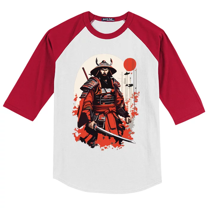 Japanese Ronin Kids Colorblock Raglan Jersey