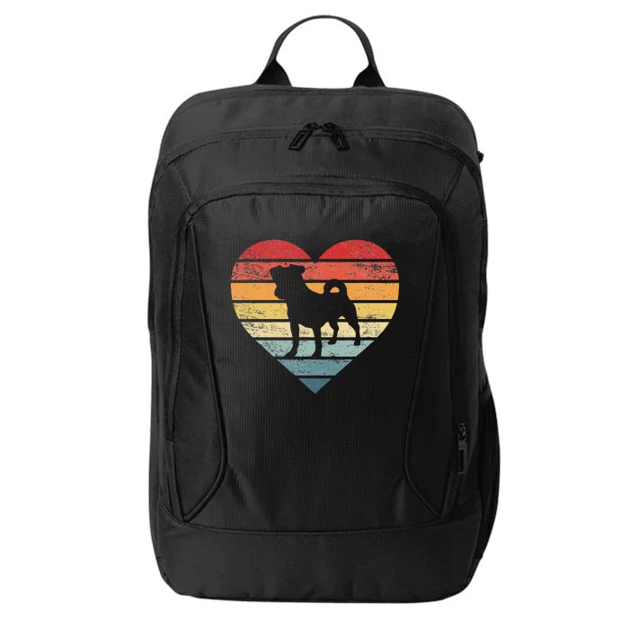 Jack Russell Lover Owner Gifts Retro Sunset Dog Mom Dad City Backpack