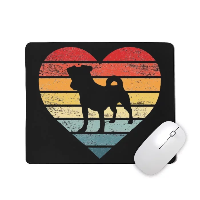 Jack Russell Lover Owner Gifts Retro Sunset Dog Mom Dad Mousepad