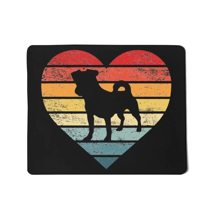 Jack Russell Lover Owner Gifts Retro Sunset Dog Mom Dad Mousepad