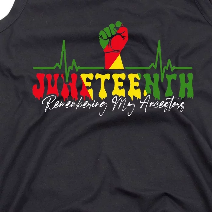 Juneteenth Remembering My Ancestors 2024 Tank Top