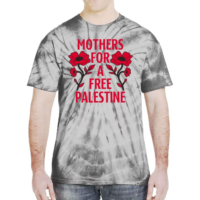 James Ray Mothers For A Free Palestine Tie-Dye T-Shirt