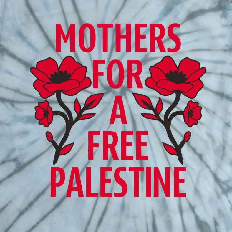 James Ray Mothers For A Free Palestine Tie-Dye T-Shirt