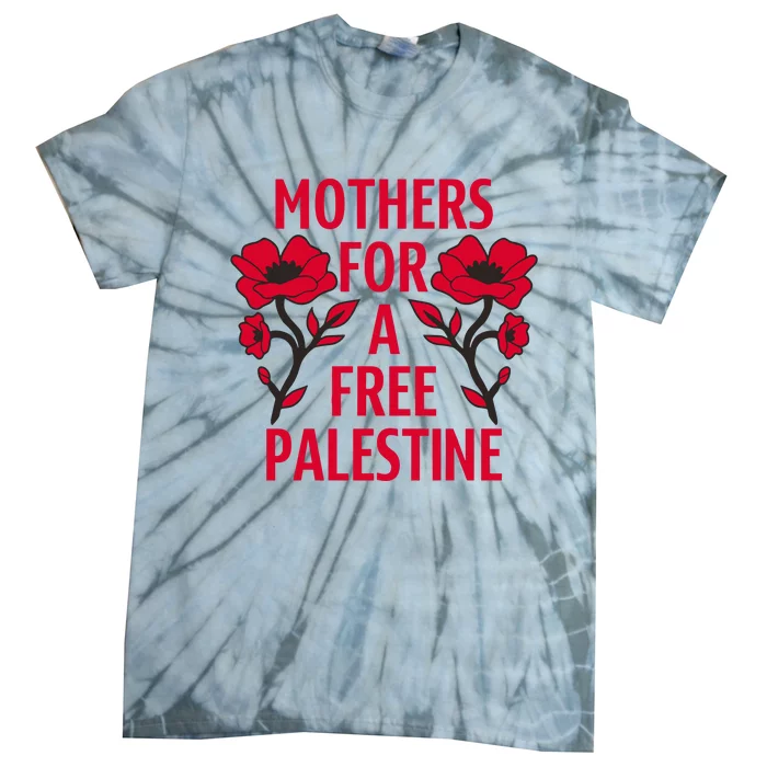 James Ray Mothers For A Free Palestine Tie-Dye T-Shirt